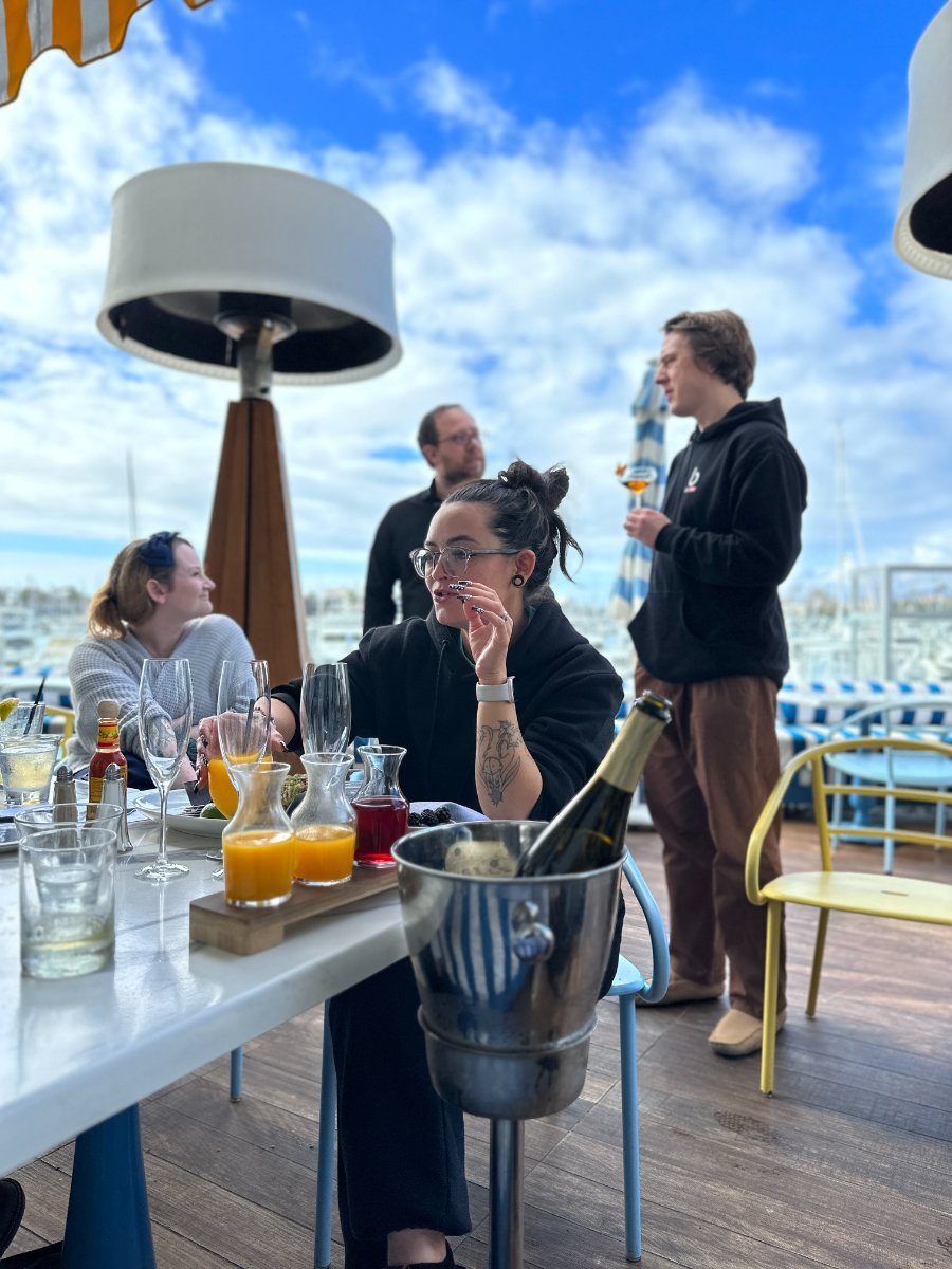 blu creator brunch by the marina